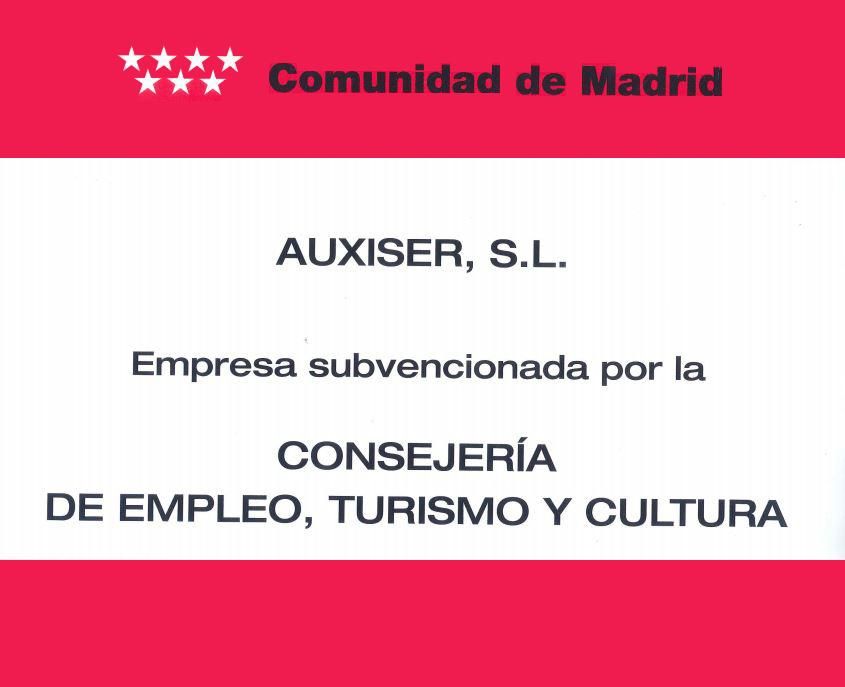 Auxiser Madrid comunidad de madrid
